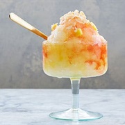 Mango-Strawberry Shave Ice