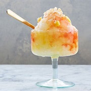 Mango-Strawberry Shave Ice