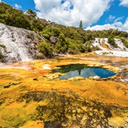 Orakei Korako Thermal Park, New Zealand