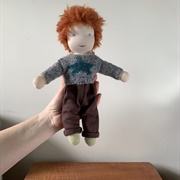 Doll Boy Ginger Hair