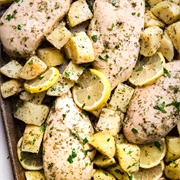 Greek Chicken Freezer Meal