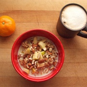 Apple and Orange Oatmeal