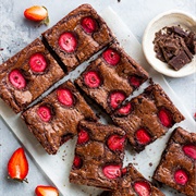 Strawberry Chocolate Brownie
