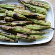 Grilled Okra