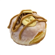 The Rolling Pin Peanut Butter, Banana & Nutella Donut