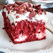 Red Velvet Cheesecake Cake