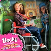 Becky School Photographer Doll