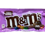 M&M's Fudge Brownie