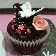 Black Fairy Cupcake