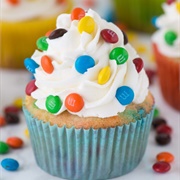 M&M Cupcakes