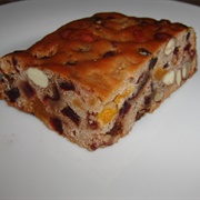 Vegan Spiced Fruit Cake With Hazelnuts and Almonds
