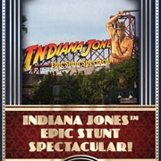 Indiana Jones Epic Stunt Spectacular - Hollywood Studios