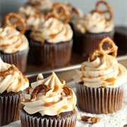 Pretzel Cupcake