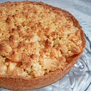 Apple Shortbread Pie