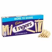 Cadbury White Chocolate Fingers