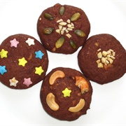 Vegan Walnut Chocolate Cookies