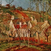 The Red Roofs (Camille Pissarro)
