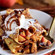 Apple Pie Crepes