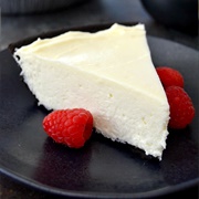 White Chocolate Velvet Pie