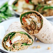 Egg and Quinoa Wrap