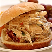 Chicken Alfredo Sandwich