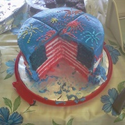 Blueberry Pink Lemonade Cake