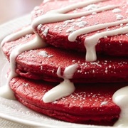 Red Velvet Pancakes