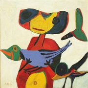 Child With Birds (Karel Appel)