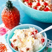 Hawaiian Cheesecake Fluff Dessert Salad