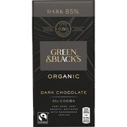 Green & Black's Organic Dark Chocolate 85% Cocoa