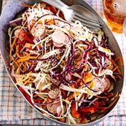 Sweet & Sour Rainbow Slaw