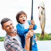 Go Fishing at a Local Lake, Pond, or Pier