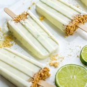 Key Lime Pie Popsicles