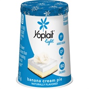 Yoplait Light Banana Cream Pie Yogurt