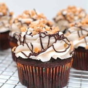 Toffee Mocha Cupcake