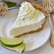 Margarita Pie With Pretzel Crust
