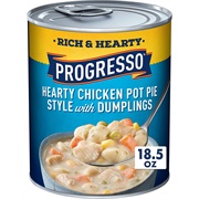 Progresso Hearty Chicken Pot Pie Style With Dumplings Soup