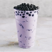 Huckleberry Bubble Tea