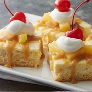 Pineapple Cheesecake Bars