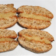 Vegan Grape Juice Cookies Filled With Marzipan Rum Cream