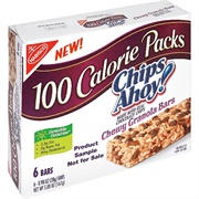 Chips Ahoy Chewy Granola Bars 100 Calorie Packs
