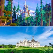 The Beast's Castle in Beauty and the Beast / Château De Chambord in Loir-Et-Cher, France