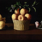 Still Life With Lemons, Oranges and a Rose (Francisco De Zurbarán)