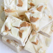 White Chocolate Reese's Fudge