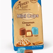Asher's Milk Chocolate Mini Cups Cinnamon Bun