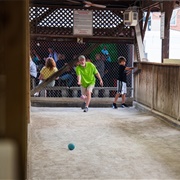 Played Bocce Ball