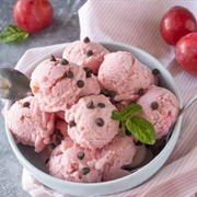 Plum Ice Cream