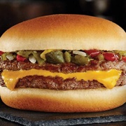 Green Chile Double Cheeseburger
