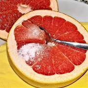 Grapefruit With Sugar