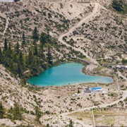 Blue Heart Lake, Himalayan Mountains, Nepal